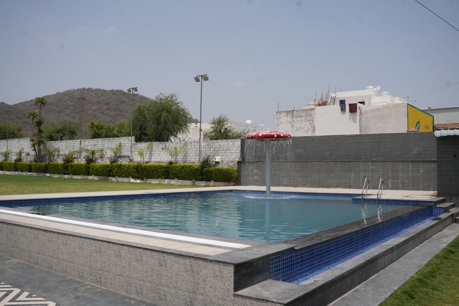 Poolside view